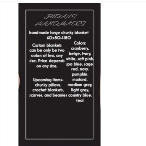 Chunky blankets!! - Picture 5 of 5